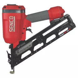 Click here to see Senco 4G0001N FinishPro42XP 4G0001N Lightweight Angled Finish Nailer, 104 Nails, 1-1/4 - 2-1/2 in, 70 - 120 psi