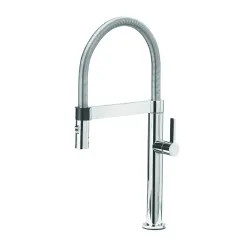 Click here to see Blanco 441624 Blanco Culina Single Handle Mini Pull-Down Kitchen Faucet, 1.8 GPM, Chrome - 441624