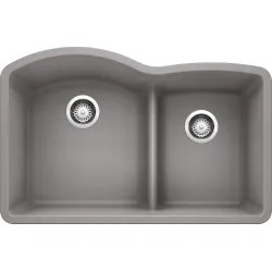 Click here to see Blanco 441592 Blanco 441592 Silgranit II Undermount double-bowl sink Kitchen Sink