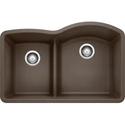Click here to see Blanco 441609 Blanco 441609 Diamond Cafe Brown - double-bowl sink 32