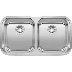 Click here to see Blanco 441020 Blanco 441020 Stellar Undermount double-bowl sink Kitchen Sink
