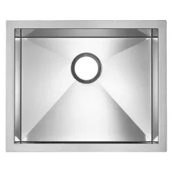 Click here to see Blanco 516199 Blanco 516199 Satin Polished Precision Single-Bowl Sink, MicroEdge 