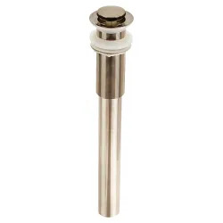 Click here to see Jones Stephens P3503BN Jones Stephens P3503BN Brushed Nickel Pop-Up Drain With Overflow