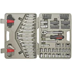 Click here to see Crescent CTK128MP2 Crescent CTK128MP Mechanic Tool Set, 128 Pieces