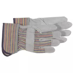 Click here to see Boss 4094K Boss Mfg 4094K Gloves, Split Leather Palm, Child(5-8yrs)