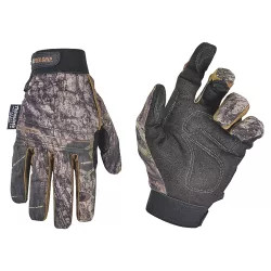 Click here to see CLC ML125L Custom Leathercraft ML125L Timberline Gloves, Synthetic Leather, L