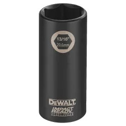 Click here to see DeWalt DW22952 Impact Ready DW22952 Deep Impact Socket, 1/2