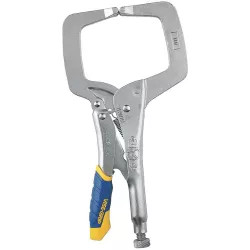 Click here to see Irwin 19T Fast Release 19T Locking C-Clamp With Regular Tips, 3-3/8