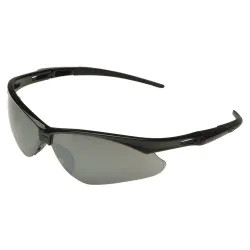 Click here to see Jackson 3000356 Nemesis V30 Safety Glass, Smoke, Mirror Anti-Scratch Polycarbonate Lens, Black Nylon Frame
