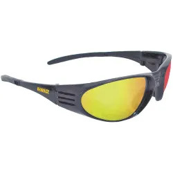 Click here to see DeWalt DPG56B-YC Dewalt DPG56B-YC Ventilator Safety Glasses, Yellow Mirror Lens Color