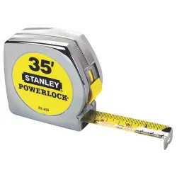 Click here to see Stanley 33-835 Powerlock 33-835 Measuring Tape, 35ft x 1