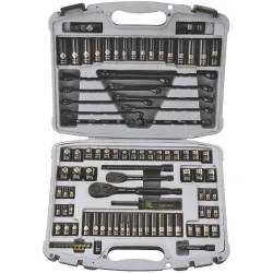 Click here to see Stanley 92-839 Stanley 92-839 Socket Set, 99 Pieces, 1/4
