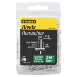 Click here to see Stanley PAA62-5B Stanley PAA62-5B Reusable Pop Rivet, 3/16