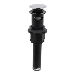 Click here to see Ultra Faucets UFP-0303 Ultra Faucets Non-Metallic Pop-Up Drain Assembly, Less Overflow, Brushed Nickel - UFP-0303
