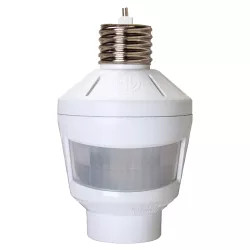 Click here to see AmerTac MLC2BC AmerTac Motion Activated Light Control, 120V, 75 Watts, Indoor, White - MLC2BC 