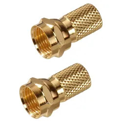 Click here to see Zenith VA1002RG6TW Zenith VA1002RG6TW Type F Coaxial Connector, Twist-On RG6