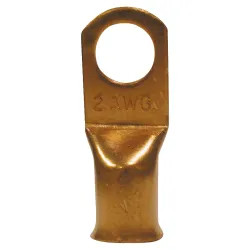 Click here to see Calterm 61607 Calterm 61607 Heavy Duty Terminal Lug, 2 AWG, Copper