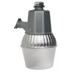 Click here to see Coleman Cable L1730 CCI Modern High Pressure Sodium Security Farm Light, Powder Coated Housing, (1) ED17 Lamp, 120 V, 75 W
