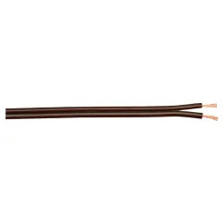 Click here to see Coleman Cable 601266607 Coleman 601266607 SPT-2 Lamp Cord, 16/2, 250 ft, 300 V, Bare Copper