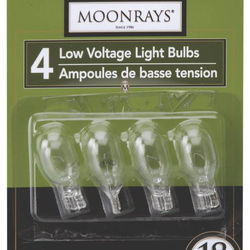 Click here to see Coleman Cable 95529 Coleman 95529 Low Voltage Light Bulb, 18 W, 12 V, T5, Wedge, 300 hr