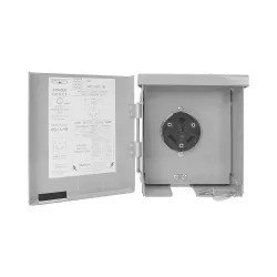 Click here to see Connecticut PS-13-HR Connecticut PS-13-HR Weatherproof Power Outlet Panel, 120 V, 30 A, NEMA TT-30R, 3R
