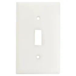 Click here to see Arrow Hart 2134W-BOX Arrow Hart 2134W-BOX Standard Wall Plate, 1 Gang, 4-1/2 in L X 2-3/4 in W X 0.08 in T, White