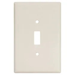 Click here to see Arrow Hart 2144W-BOX Arrow Hart 2144W-BOX Oversize Wall Plate, 1 Gang, 5-1/4 in L X 3-1/2 in W X 0.08 in T, White