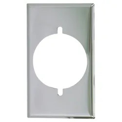 Click here to see Arrow Hart 39CH-BOX Arrow Hart 39CH-BOX Wall Plate, 1 Gang, 4-1/2 in L X 2-3/4 in W X 0.08 in T, Chrome