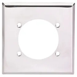 Click here to see Arrow Hart 69-BOX Arrow Hart Eagle 69-BOX Standard Wall Plate, 2 Gang, 2.47 in Dia x 4-1/2 in L x 4.56 in W