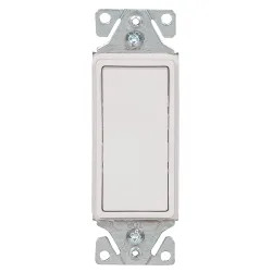 Click here to see Cooper 7503W-BOX Cooper 7500-Box Decorative Standard Rocker Switch, 120/277 VAC, 15 A, 3 Way, White