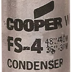 Click here to see Cooper BP45FS4 Cooper BP45-FS4 All Purpose Heavy Duty Fluorescent Starter, 30/40 W