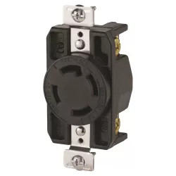 Click here to see Cooper Wiring AHL1630R Cooper Wiring AHL1630R Single Receptacle, 480 VAC, 30 A, 3 Pole, 4 Wire, Black