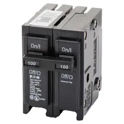 Click here to see Eaton BR2100 Eaton BR2100 Type BR Miniature Circuit Breaker, 120/240 V, 100 A, 2 P, 42 kA
