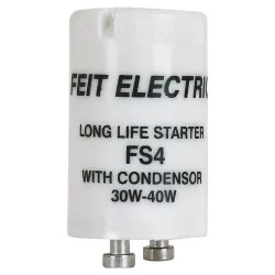 Click here to see Feit FS4/10 Feit Electric FS4/10 Fluorescent Starter with Condenser, 30 - 40 W