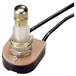 Click here to see Gardner Bender GSW-61 Gardner Bender GSW-61 Rotary Switch, 125/250 VAC, 6/3 A, 1 P, 6 in 18 AWG Stripped Wire Lead