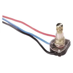 Click here to see Gardner Bender GSW-62 Gardner Bender GSW-62 Rotary Switch, 125/250 VAC, 6/3 A, 2 P, 6 in 18 AWG Stripped Wire Lead