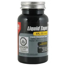 Click here to see Gardner Bender LTB-400 Gardner Bender LTB-400 Electrical Tape, 4 oz Bottle, Liquid, Black