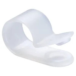 Click here to see Gardner Bender PPC-1525 Gardner Bender PPC-1525 1-Hole Cable Clamp, 1/4 in, Plastic, Natural