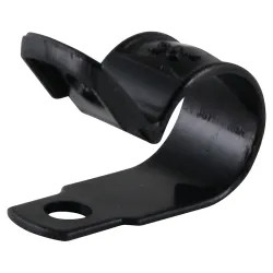 Click here to see Gardner Bender PPC-1538UVB Gardner Bender PPC-1538UVB 1-Hole Cable Clamp, 3/8 in, Plastic, Black
