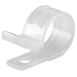 Click here to see Gardner Bender PPC-1550 Gardner Bender PPC-1550 1-Hole Cable Clamp, 1/2 in, Plastic, Natural