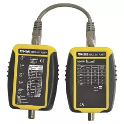 Click here to see Gardner Bender TT64202 GB-Gardner Bender TT64202 Cable Testers, Coax and UTP/STP, Yellow/Black