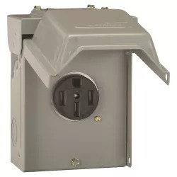 Click here to see GE U054P power outlet 50A 14-50r con pk