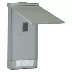 Click here to see GE TM820RCUFLP GE PowerMark Gold Load Center, 120/240 VAC, 200 A, Feed-Through, Main Breaker - TM820RCUFLP 