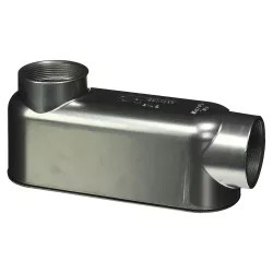 Click here to see Halex 58620 Halex 58620 Rigid Threaded Conduit Body with Cover and Gasket, 2 in, LB, Aluminum