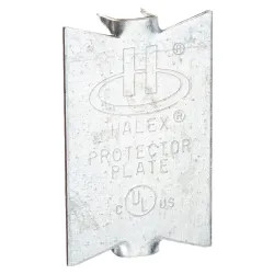 Click here to see Halex 62899 Halex 62899 Nail Plate, 1-1/2 in L x 2-1/2 in W, Steel