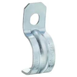 Click here to see Halex 96152 Halex 96152 1-Hole Snap-On Conduit Strap, 3/4 in, Steel