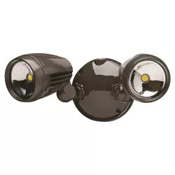 Click here to see Heathco HZ-8486-BZ-A light LED dualhead 1280lm brnz
