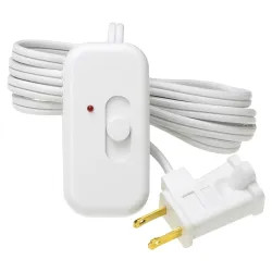 Click here to see Lutron TT-300NLH-WH Lutron Credenza Lamp Dimmer, 120 V, 300 W, 1 P, White