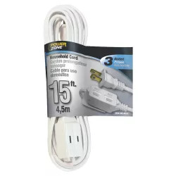 Click here to see Power Zone OR660615 Powerzone OR660615 SPT-2 Extension Cord, 16/2, 15 ft