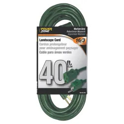 Click here to see Power Zone OR880628 Powerzone OR880628 SJTW Extension Cord, 16/3, 40 ft